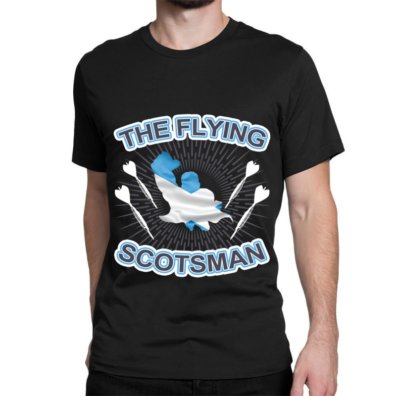 Darts The Flying Scotsman Darter Classic T-shirt by THOMASMANUEL | Artistshot