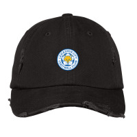 Fc #leicester City Vintage Cap | Artistshot