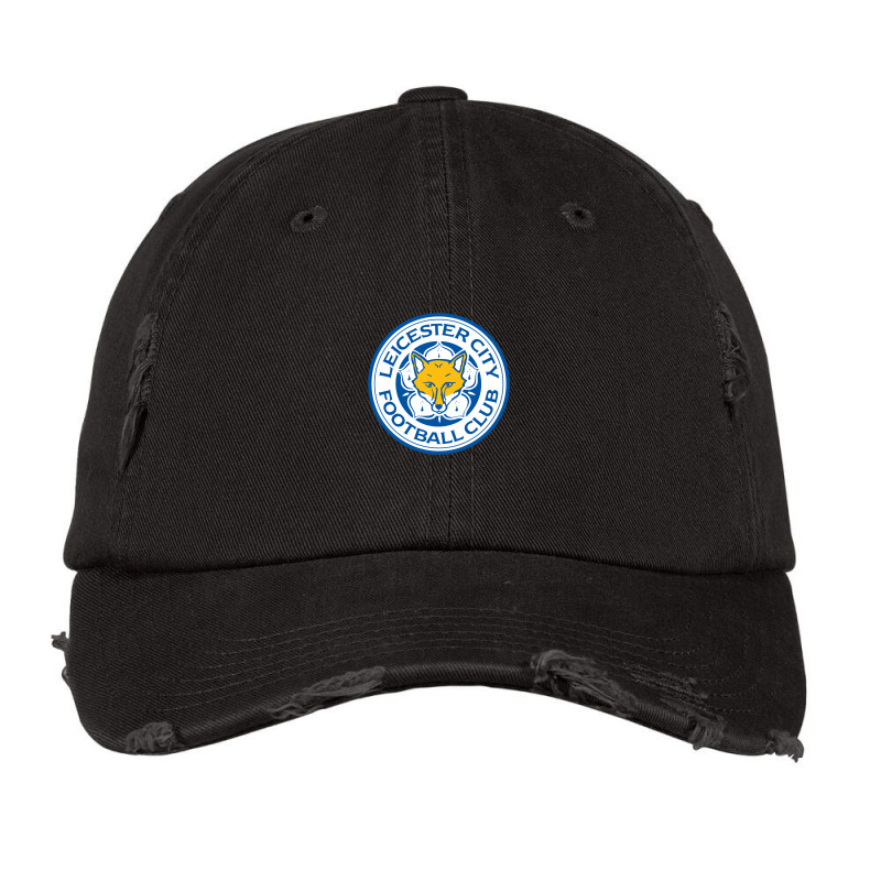 Fc #leicester City Vintage Cap | Artistshot