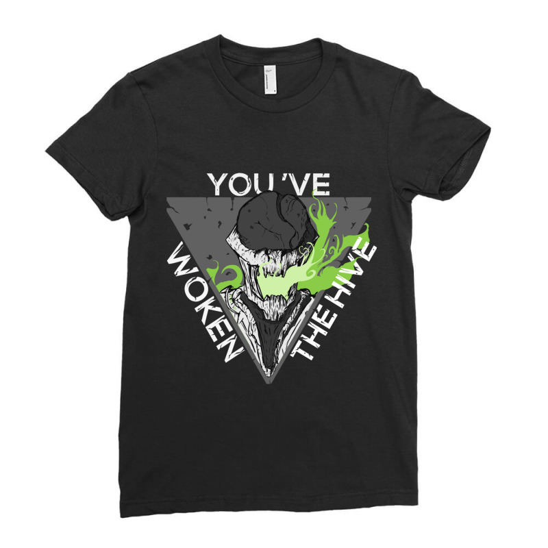 Youve Woken The Hive Ladies Fitted T-Shirt by MONIQUEWORTH | Artistshot