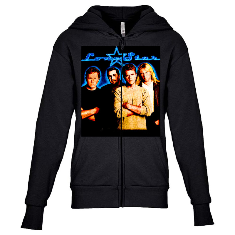 Lonestar Pop Country, Lonestar, Pop, Country, Lonestar Pop Countrys, L Youth Zipper Hoodie by cm-arts | Artistshot