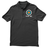 I'd Hit That Archery Shooting Target Funny Men's Polo Shirt | Artistshot