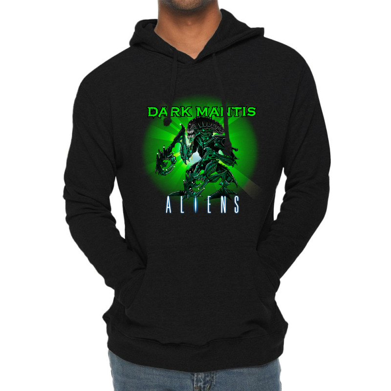 Dark Mantis Alien Lightweight Hoodie by Adcock Salmon | Artistshot