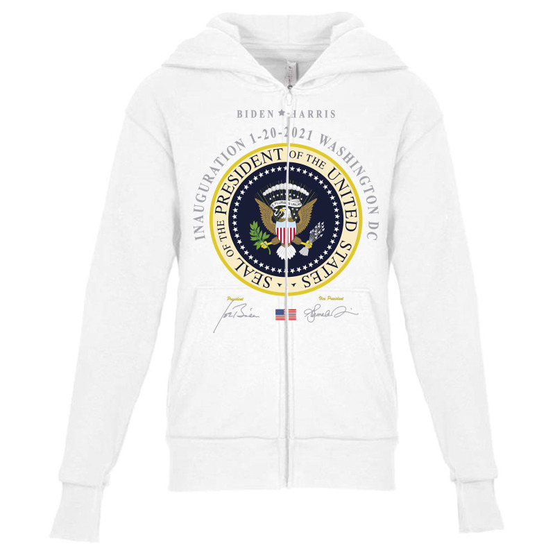 Joe Biden Kamala Presidential Inauguration Long Sleeve T Shirt Youth Zipper Hoodie | Artistshot