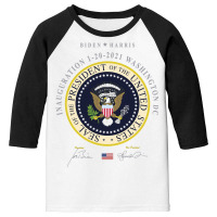 Joe Biden Kamala Presidential Inauguration Long Sleeve T Shirt Youth 3/4 Sleeve | Artistshot