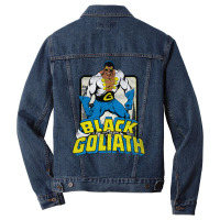 Black Goliath - Dr. Bill Foster (distressed) Men Denim Jacket | Artistshot