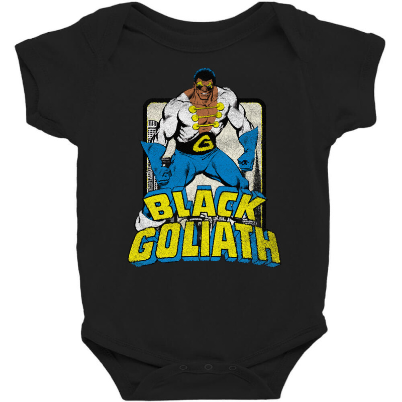 Black Goliath - Dr. Bill Foster (distressed) Baby Bodysuit | Artistshot