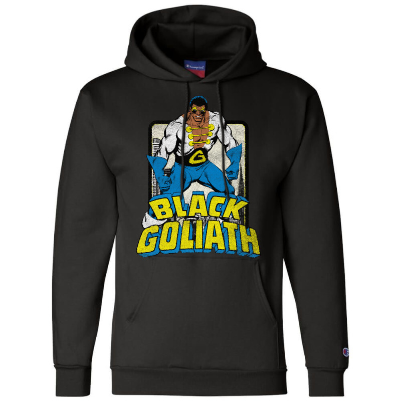 Black Goliath - Dr. Bill Foster (distressed) Champion Hoodie | Artistshot