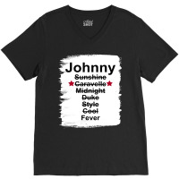 Dr. Johnny Fever V-neck Tee | Artistshot