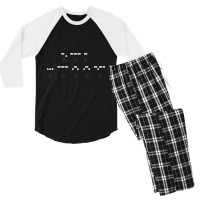 No Remorse Code Men's 3/4 Sleeve Pajama Set | Artistshot