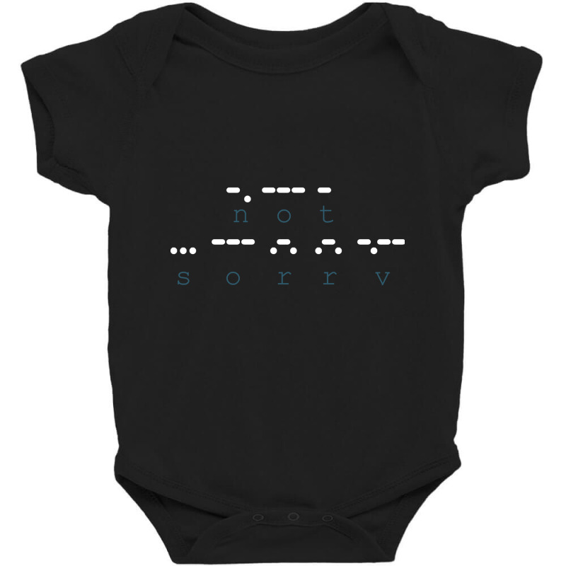 No Remorse Code Baby Bodysuit | Artistshot