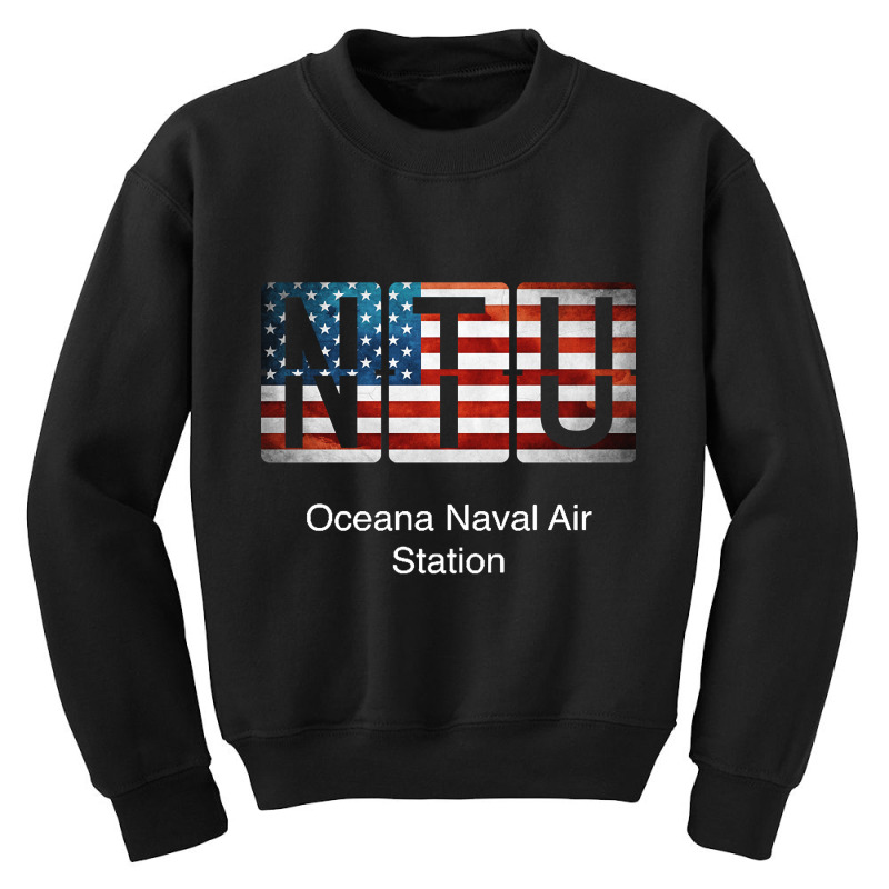 Ntu Oceana Naval Air Station Youth Sweatshirt by fenderbendable | Artistshot