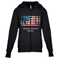 Ntu Oceana Naval Air Station Youth Zipper Hoodie | Artistshot