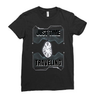 Just Time Traveling Ladies Fitted T-shirt | Artistshot