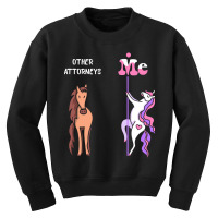 Other Attorneys Me Tee Unicorn Attorney Funny Gift Idea Attorney Tshir Youth Sweatshirt | Artistshot