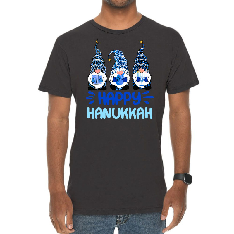 Happy Chrismukkah 2021 With Menorah Gnome Hanukkah Jewish Holiday Paja Vintage T-shirt | Artistshot