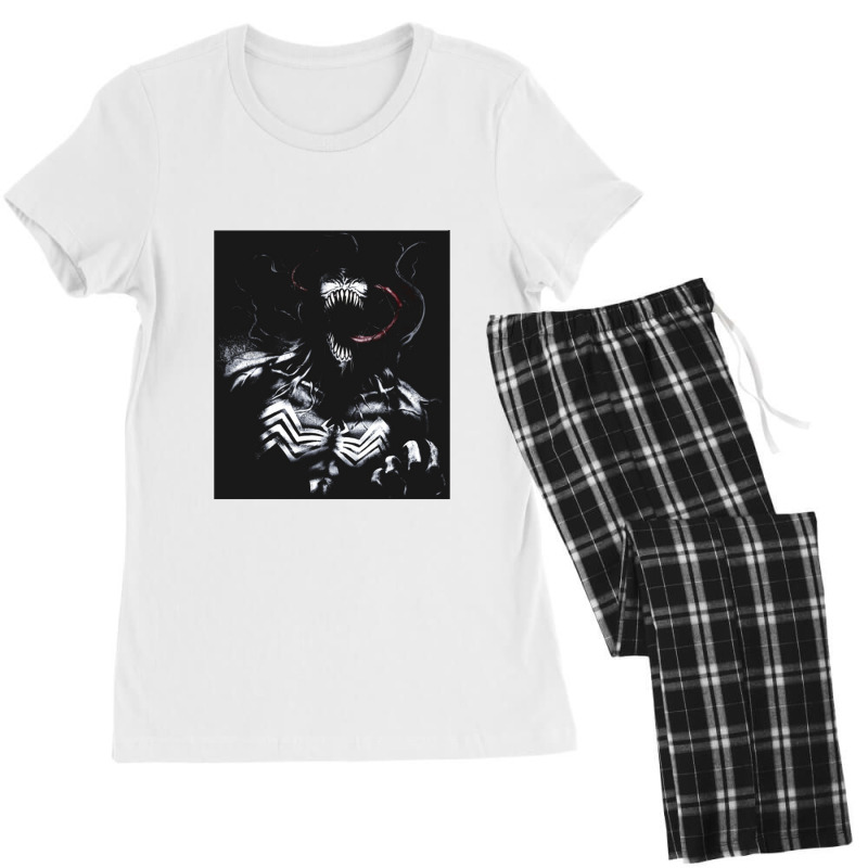 Venom Scream   Venom Women's Pajamas Set by guyanditu | Artistshot