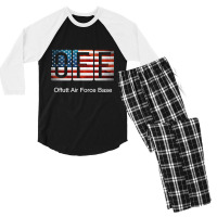 Off Offutt Air Force Base Men's 3/4 Sleeve Pajama Set | Artistshot