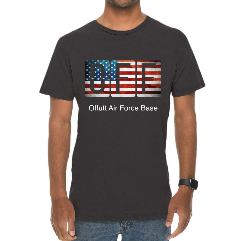 Off Offutt Air Force Base Vintage T-shirt | Artistshot