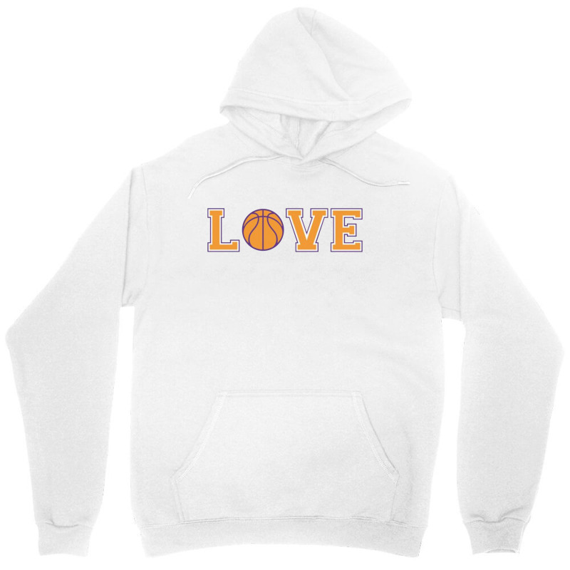 Basketball Love Unisex Hoodie by hadriangobell | Artistshot