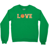 Basketball Love Crewneck Sweatshirt | Artistshot