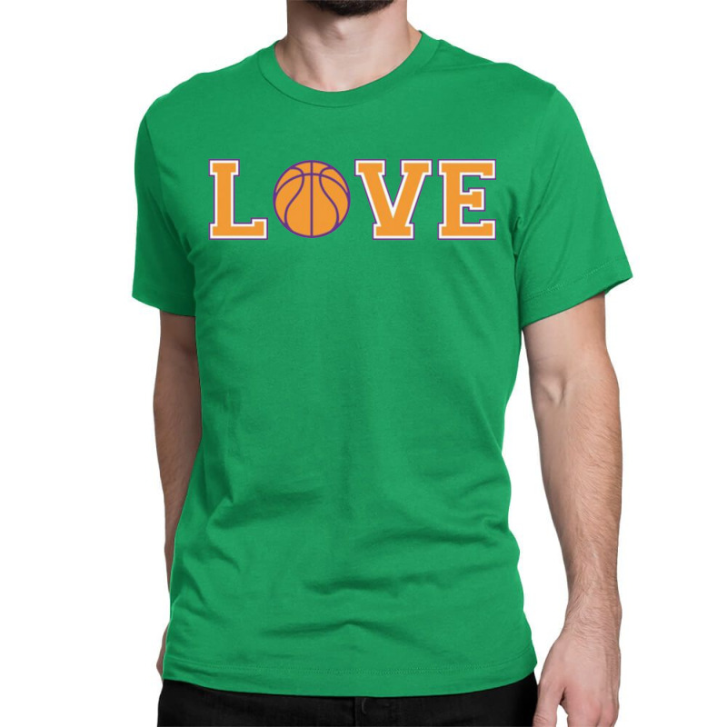 Basketball Love Classic T-shirt by hadriangobell | Artistshot