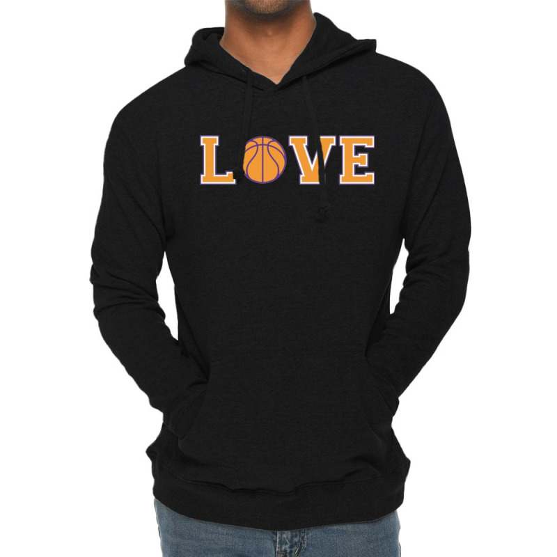 Basketball Love Lightweight Hoodie by hadriangobell | Artistshot