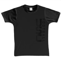 Usc Womens Vertical Block Football Black V-neck Graphic Youth T-shirt | Artistshot