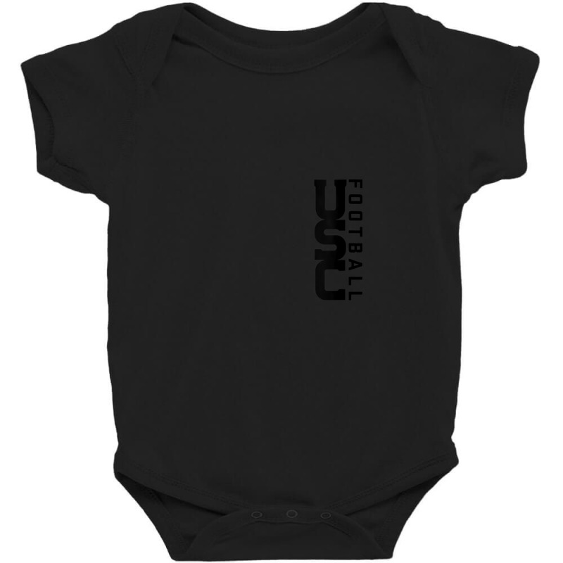 Usc Womens Vertical Block Football Black V-neck Baby Bodysuit | Artistshot