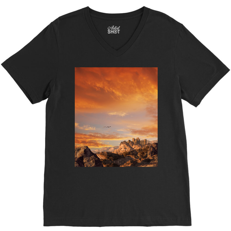 The Lost Kingdom V-neck Tee | Artistshot