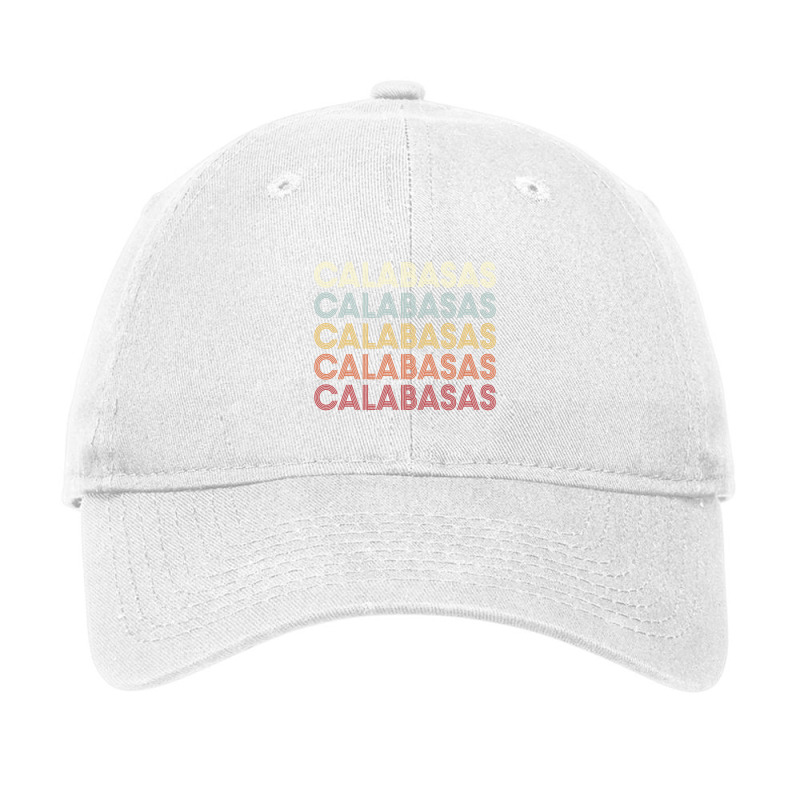 Calabasas California Calabasas Ca Retro Vintage Text Long Sleeve T Shi Adjustable Cap by cm-arts | Artistshot