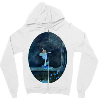 Butterfly Ride Fairyland Of Ida Rentoul Outhwaite Fantasy Long Sleeve Zipper Hoodie | Artistshot