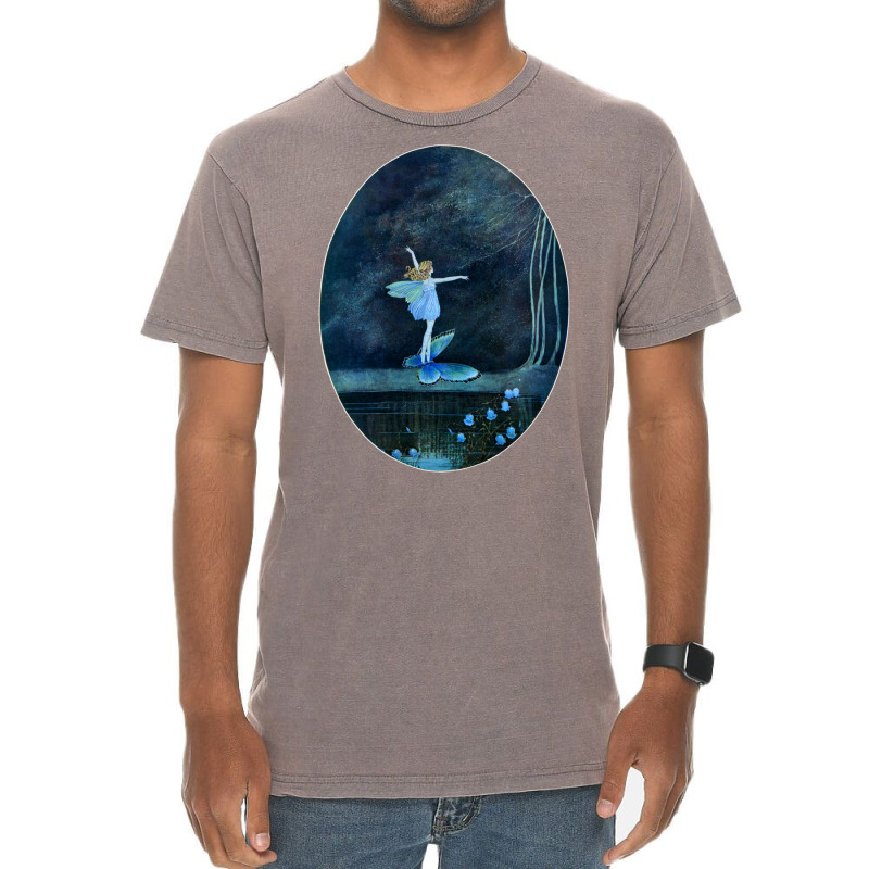 Butterfly Ride Fairyland Of Ida Rentoul Outhwaite Fantasy Long Sleeve Vintage T-Shirt by cm-arts | Artistshot