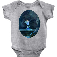 Butterfly Ride Fairyland Of Ida Rentoul Outhwaite Fantasy Long Sleeve Baby Bodysuit | Artistshot