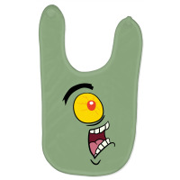 Shock Horror Plankton Baby Bibs | Artistshot