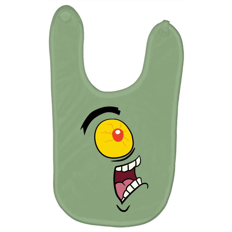 Shock Horror Plankton Baby Bibs | Artistshot