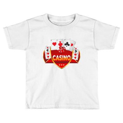 Casino Toddler T-shirt Designed By Nehemiahfaragher