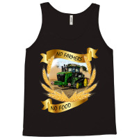 No Farmers No Food With Us Tractor Tank Top | Artistshot