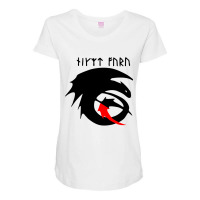 Class Dragon Symbol Maternity Scoop Neck T-shirt | Artistshot