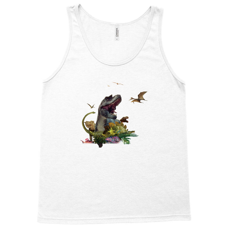 Tyrannosaurus China Dinosaurs Park Dinosaur Tank Top | Artistshot