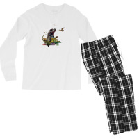 Tyrannosaurus China Dinosaurs Park Dinosaur Men's Long Sleeve Pajama Set | Artistshot