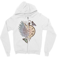 Le Temps Passe Vitetime Flies 1 Zipper Hoodie | Artistshot