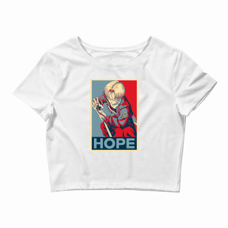 Future Trunks Hope Crop Top by JacePatton | Artistshot