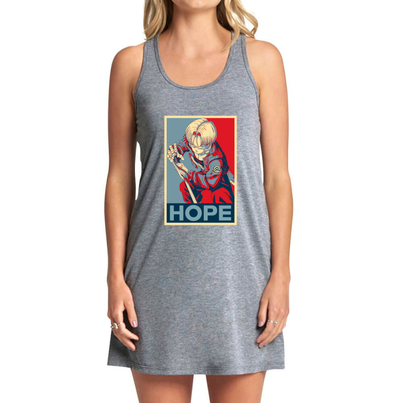 Future Trunks Hope Tank Dress by JacePatton | Artistshot