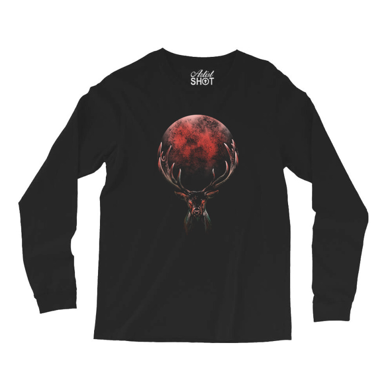 Moon Long Sleeve Shirts by erinlottepetrizii | Artistshot