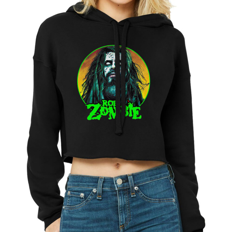 Rob Zombie Cropped Hoodie by neo890909 | Artistshot