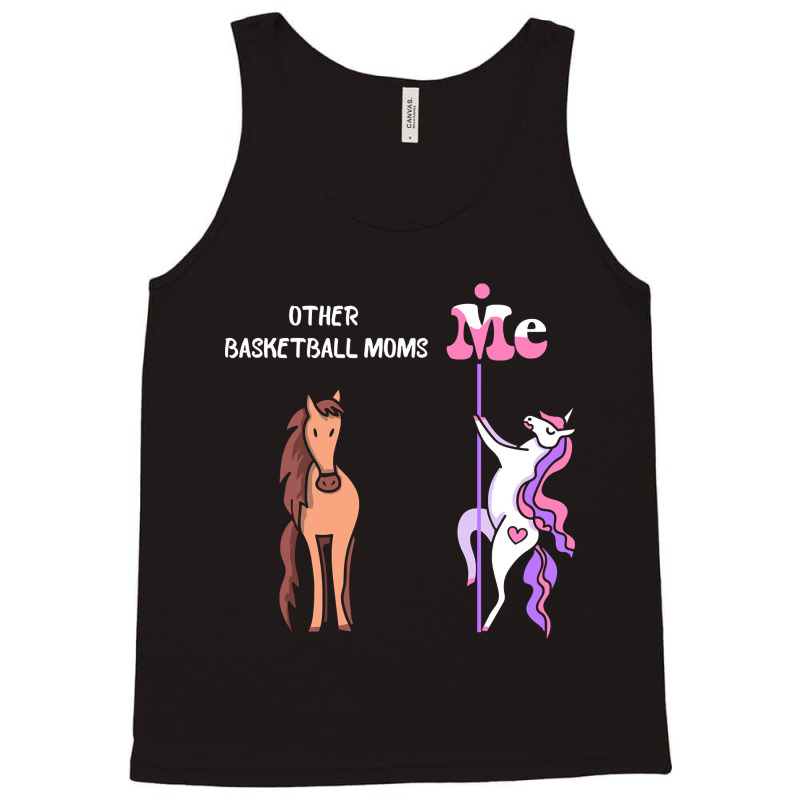 Other Basketball Moms Me Tee Unicorn Basketball Mom Funny Gift Idea Ba Tank Top | Artistshot