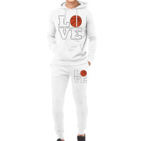 Basketball Love Hoodie & Jogger Set | Artistshot