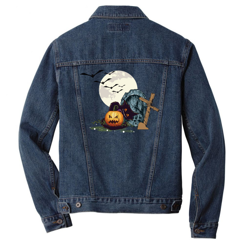 Halloween Men Denim Jacket | Artistshot