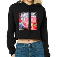 Goku Super Saiyan 5 Dragonball Af Friend Cropped Hoodie | Artistshot